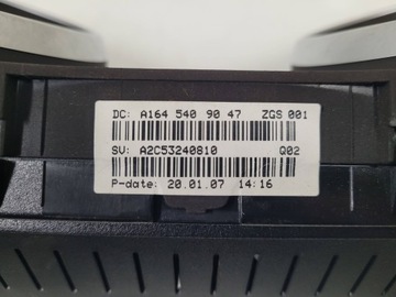 MERCEDES W164 164 W251 251 BUDÍK BUDÍKY PŘÍSTROJOVÁ DESKA 1645409047