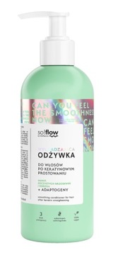 SO!FLOW ODŻYWKA WYGŁADZAJĄCA PO KERATYNOWYM PROSTOWANIU 400ml