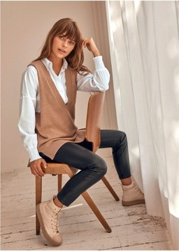 48 ВЯЗАННЫЙ ЖИЛЕТ Bonprix