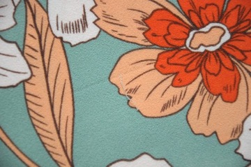 NEXT Bluzka w kwiaty niczym szyfon prosty krój L