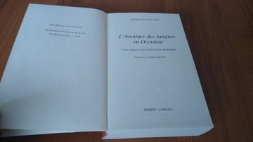 L'aventure des langues en occident : leur origine,