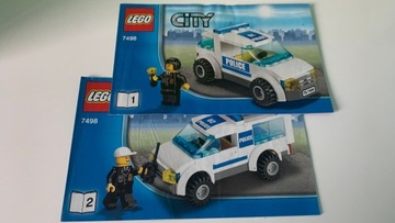 LEGO CITY 7498 INSTRUKCJA POSTERUNEK POLICJI cz1,2