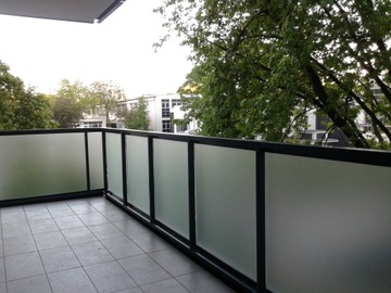 Пленка молочная матовая на окна и балконы, 50 см.