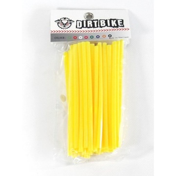 NAKŁADKI NA SZPRYCHY 35 szt czarne 14' pit bike