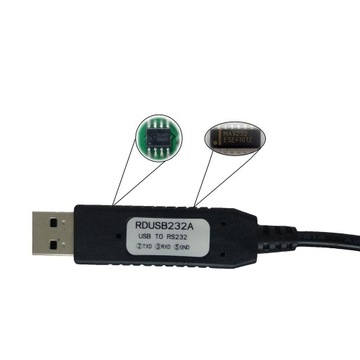 Последовательный кабель USB-RS232 DB9, гнездовой адаптер для преобразования в