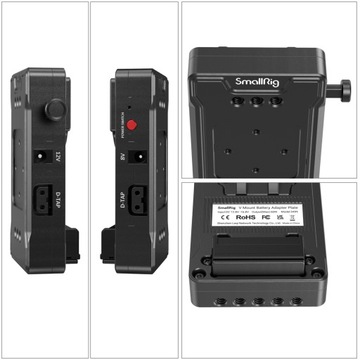 Smallrig 3499 — аккумуляторная пластина Mini V-Mount