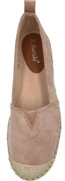 Эспадрильи S.BARSKI СЛИПОНЫ, РОЗОВЫЕ 182-15 37