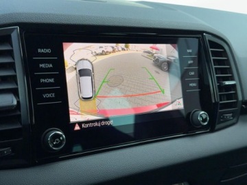 Skoda Karoq Crossover Facelifting 2.0 TDI SCR 150KM 2022 Skoda Karoq LED Matrix ACC Grzane fotele i szyba przednia Kamera AC 3-stre, zdjęcie 32