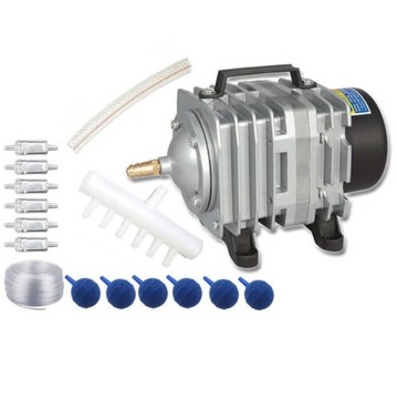 АЭРАЦИОННЫЙ НАСОС RESUN ACO-001 18Вт 1500л/ч - КОМПЛЕКТ АЭРАЦИИ