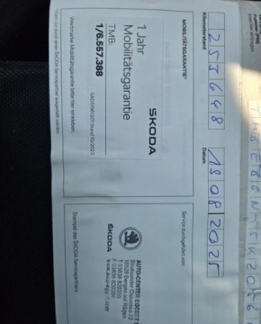 Skoda Fabia III Hatchback Facelifting 1.0 MPI 75KM 2019 Skoda Fabia Swiezo sprowadzony Zarejestrowany. Ubezpieczony. MPI. Radar., zdjęcie 26