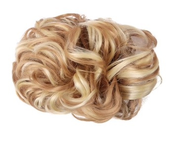 WŁOSY KOK TRESKA DOCZEPKA PASEMKA BLOND 426