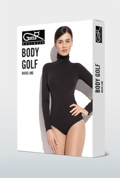 Body z długim rękawem Gatta Body Golf Black r. S
