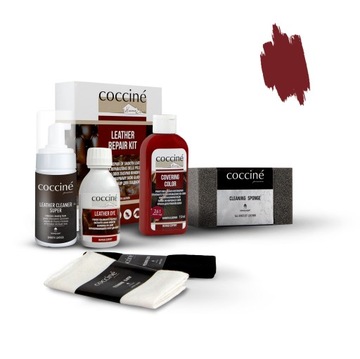 COCCINE ZESTAW DO RENOWACJI SKÓRY 6W1 DARK RED