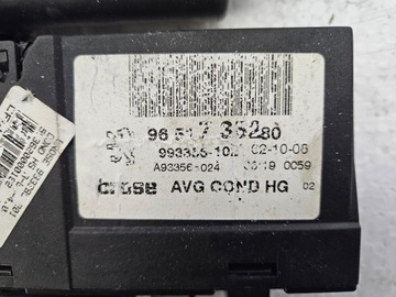 MECHANIZMUS MOTOREK MODUL 9651735280 OKNO LEVÝ PŘEDNÍ PEUGEOT 307 CC CABRIO