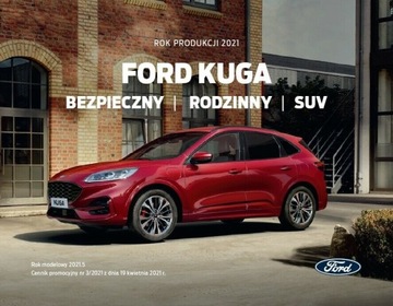 Ford Kuga 04 / 2021 prospekt cennik polski
