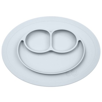 Silikonowy talerzyk z podkładką mały 2w1 Mini Mat