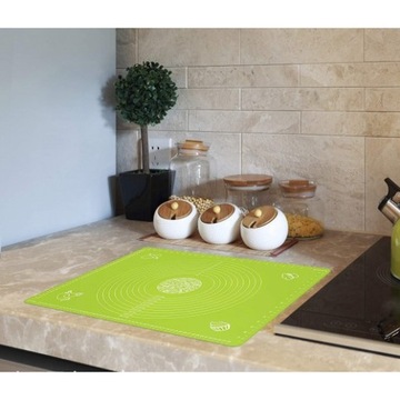 SILIKONOWA STOLNICA MATA PODKŁADKA podziałka