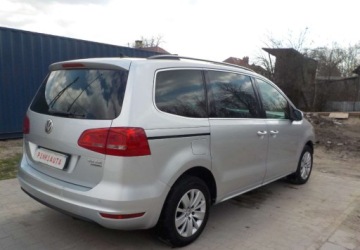 Volkswagen Sharan II Van 2.0 TDI-CR BMT 140KM 2012 Volkswagen Sharan Okazja 2.0 Diesel 140KM, zdjęcie 12