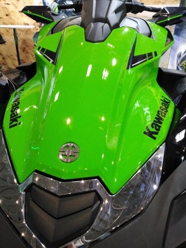 Логотип Kawasaki, 5 цветов, 5 см, новая 3D-наклейка H2R, эмблема Kawasaki