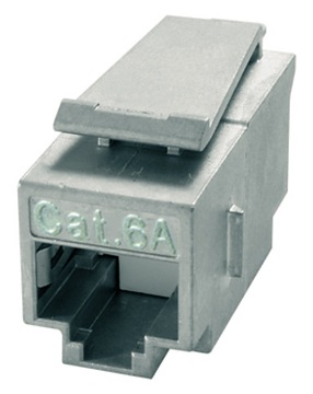 Łącznik RJ45 6A keystone odlew Telegartner