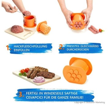 Насадка для колбас Домашняя мясорубка