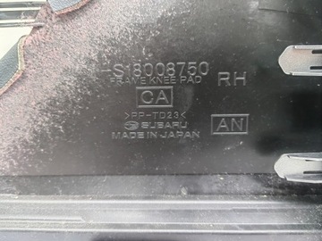 TOYOTA GT86 SUBARU BRZ FACELIFT KRYT DESKY ROZDĚLOVACÍ TUNELU PRAVÁ