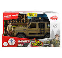 Zestaw Dickie Toys Playlife Mercedes Ranger Set światło i dźwięki