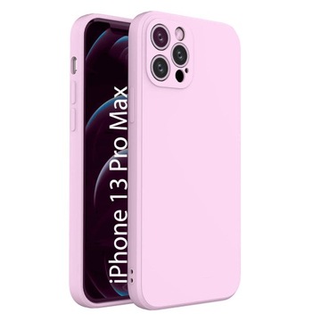ETUI LIQUID Lawendowy SILICON iPhone 13 Pro Max