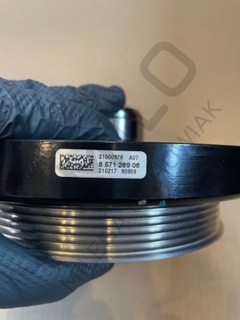 BMW KOLO ŘEMENICE TLUMIČ VIBRACÍ B57 B57D30A G20 G21 G30 G31 G32 G11 G01 G02