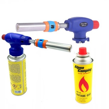 PALNIK GAZOWY LUTOWNICA LUTLAMPA TURBO 360 + 1 GAZ
