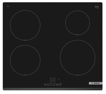 Bosch PUE63RBB5E индукционная варочная панель 4 конфорки Черный