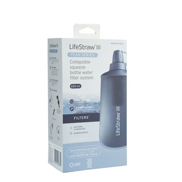 Складная бутылка для воды с фильтром LifeStraw Peak