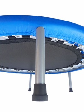 Trampolina dla dzieci średnica 90 cm, zdejmowany UCHWYT, dla CHŁOPCA.