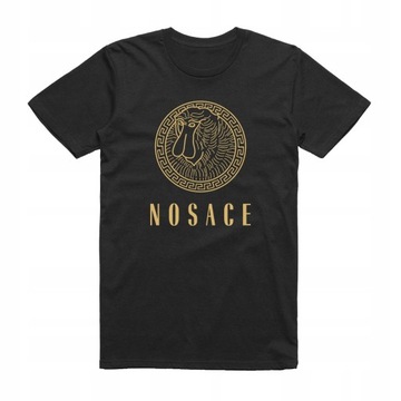 L - KOSZULKA T-SHIRT NOSACE VERSACE NOSACZ JA