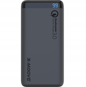 Powerbank X-MOOVE 15000 мАч USB-C + Qualcomm 3.0