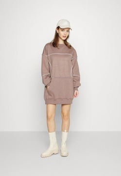 Sukienka damska dresowa oversize Missguided Petite