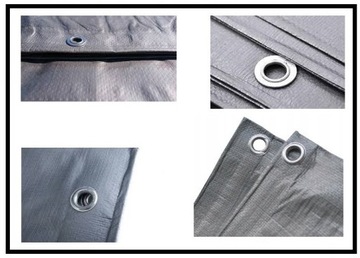 Брезент серебристый 4х10м MAGA THICK SOLID