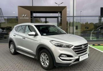 Hyundai Tucson III SUV 1.6 GDI 132KM 2018 Hyundai Tucson Salon Polska Kamera cofania Podg. Fotele czujniki przod, zdjęcie 25