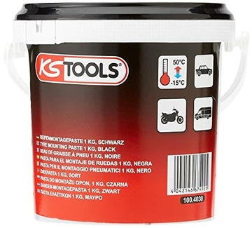 Pasta do montażu opon KS Tools 1 Kg czarna