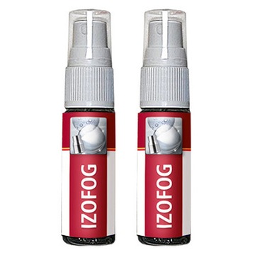 2x IZOFOG Płyn przeciw parowaniu okularów 15 ml