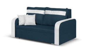 Sofa kanapa 2 os z funkcją spania CONDI granatowa