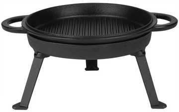 Kociołek myśliwski, na pieczonki 12l żeliwny MK603 Rossner grill