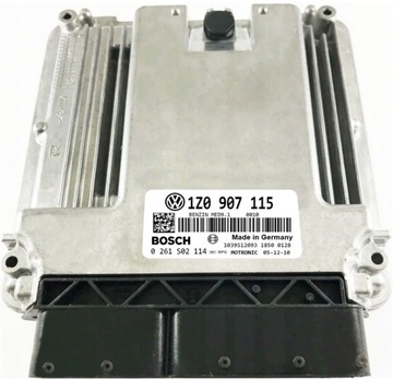 ECU SKODA OCTAVIA 2.0 MED9.1 1Z0907115 0261S02114