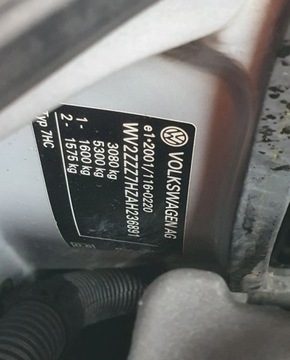 Volkswagen Multivan T6 2010 Volkswagen Multivan Highline Bezwypadkowy Serwis GetHelp 2.0 Diesel, zdjęcie 22