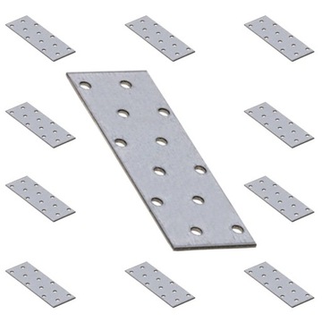 PP3 PŁYTKA PERFOROWANA ŁĄCZNIK PŁASKI 40x120 10szt
