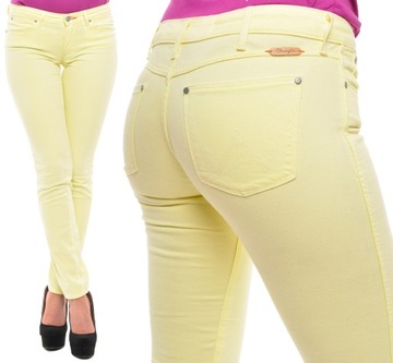 WRANGLER spodnie LOW slim jeans MOLLY W25 L30