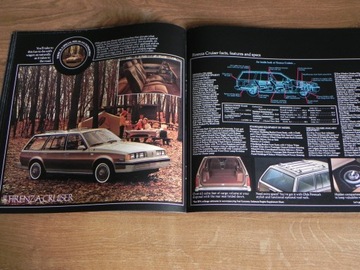 Oldsmobile Firenza Omega Firenza Cruiser - 1984 г. - США