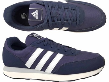 ADIDAS RUN 60S 3.0 HP2255 JOGGER RACER BUTY MĘSKIE GRANATOWE NIEBIESKIE