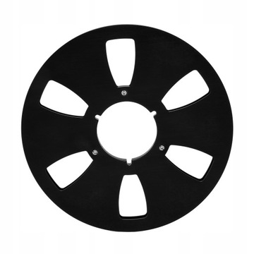 ВИДЕОРЕГИСТРАТОР 10,5 ДЮЙМОВ, ПУСТОЙ РУЛОН, 6 ОТВЕРСТИЙ, ЧЕРНЫЙ