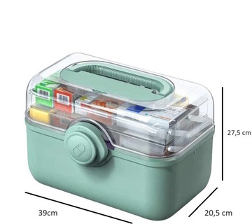 ОРГАНИЗАТОР ДЛЯ ЛЕКАРСТВ ЗАКРЫТЫЙ КОНТЕЙНЕР КОРОБКА КАССЕТА ЗАКРЫТАЯ ПЕРВЫЙ НАБОР XXL